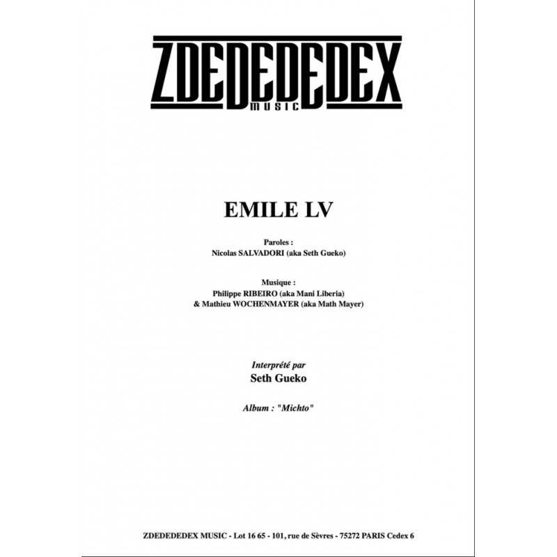 Partition PDF EMILE LV SETH GUEKO