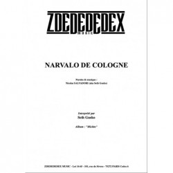 Partition PDF NARVALO DE COLOGNE SETH GUEKO