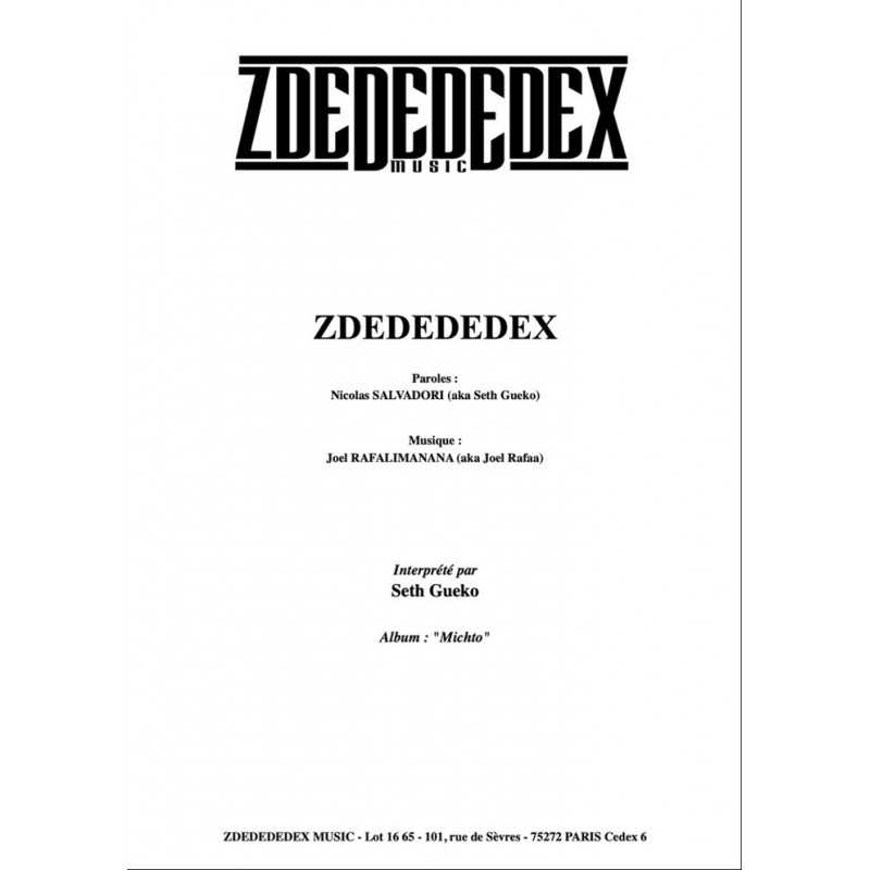 Partition PDF ZDEDEDEDEX SETH GUEKO