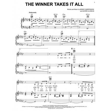 THE WINNER TAKES IT ALL