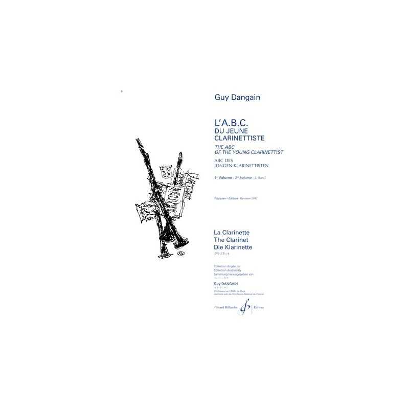 L'ABC DU JEUNE CLARINETTISTE VOLUME 2