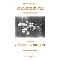 L'ABC DU JEUNE VIOLONISTE VOLUME 3 : 30 ETUDES PRELIMINAIRES