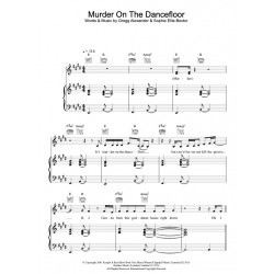 Sheet music MURDER ON THE DANCEFLOOR Sophie Ellis-Bextor