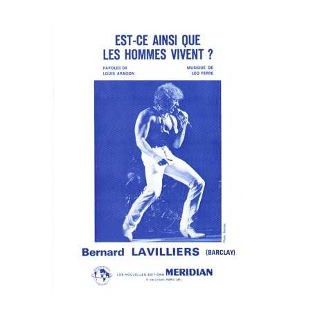 EST-CE AINSI QUE LES HOMMES VIVENT ?