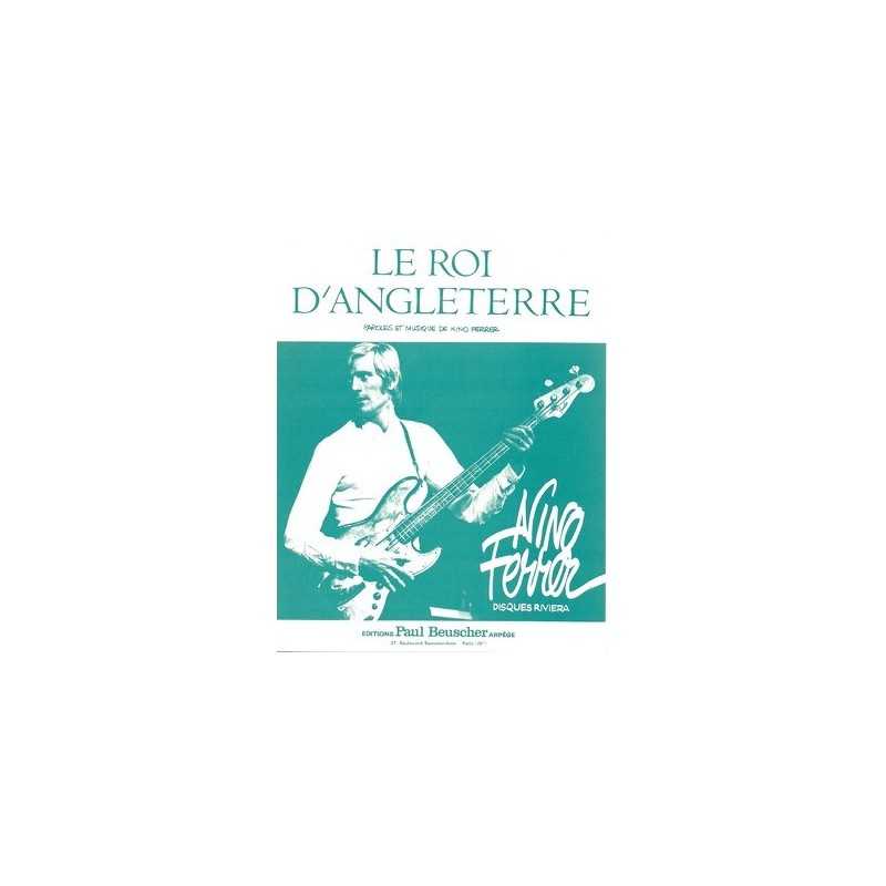 Partition PDF LE ROI D'ANGLETERRE Nino FERRER