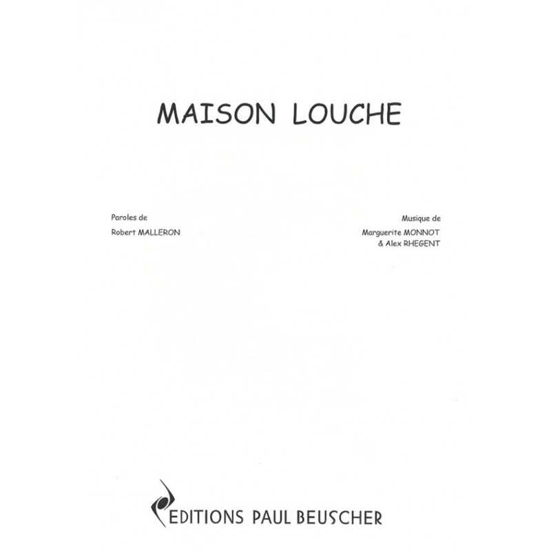 Partition PDF MAISON LOUCHE FRÉHEL