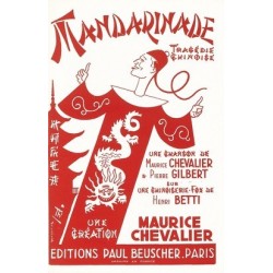 Partition PDF MANDARINADE Maurice CHEVALIER