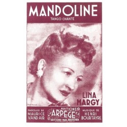 Partition PDF MANDOLINE Lina MARGY