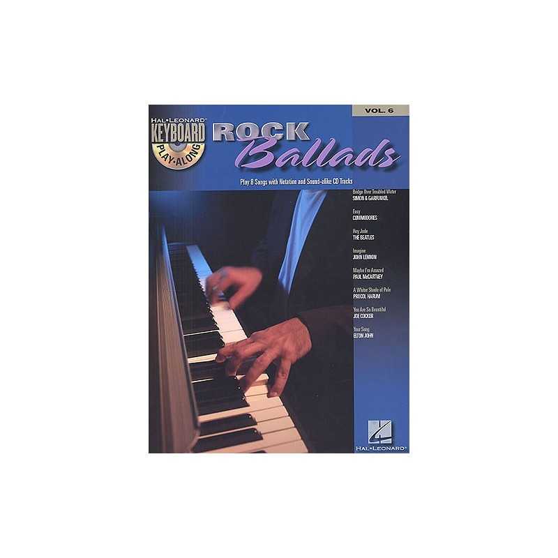 KEYBOARD PLAY ALONG VOL.6 ROCK BALLADS (+ CD)