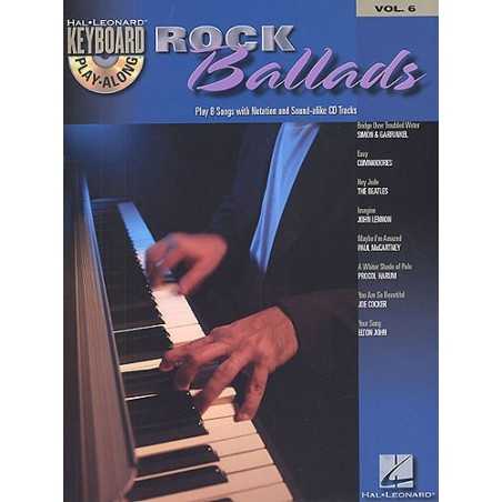 KEYBOARD PLAY ALONG VOL.6 ROCK BALLADS (+ CD)