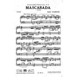 Partition PDF MASCARADA Emile CARRARA