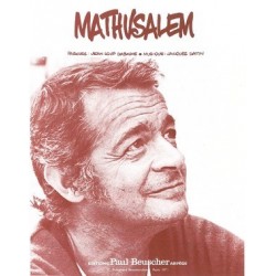 Partition PDF MATHUSALEM Serge REGGIANI