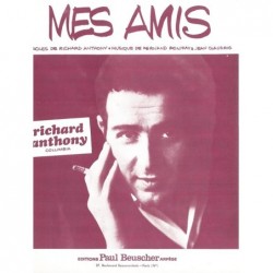 Partition PDF MES AMIS Richard ANTHONY