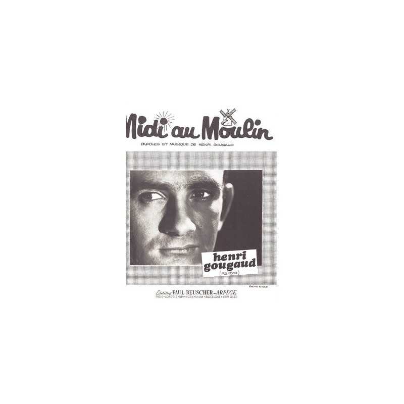 Partition PDF MIDI AU MOULIN Henri GOUGAUD