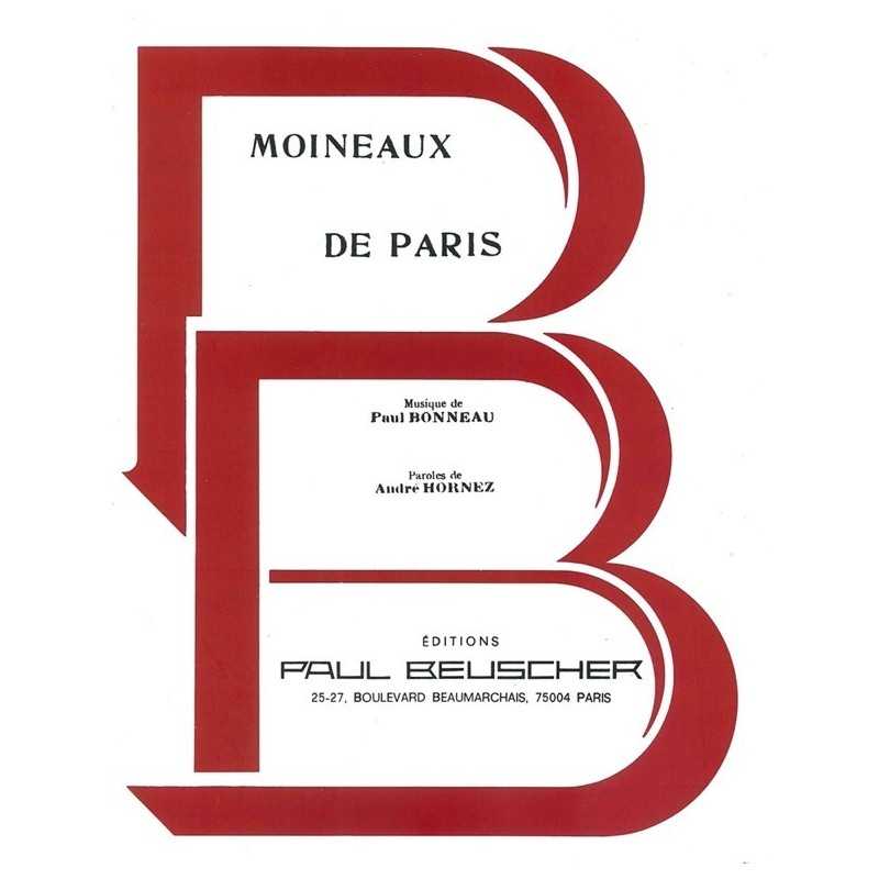 Partition PDF MOINEAUX DE PARIS André HORNEZ