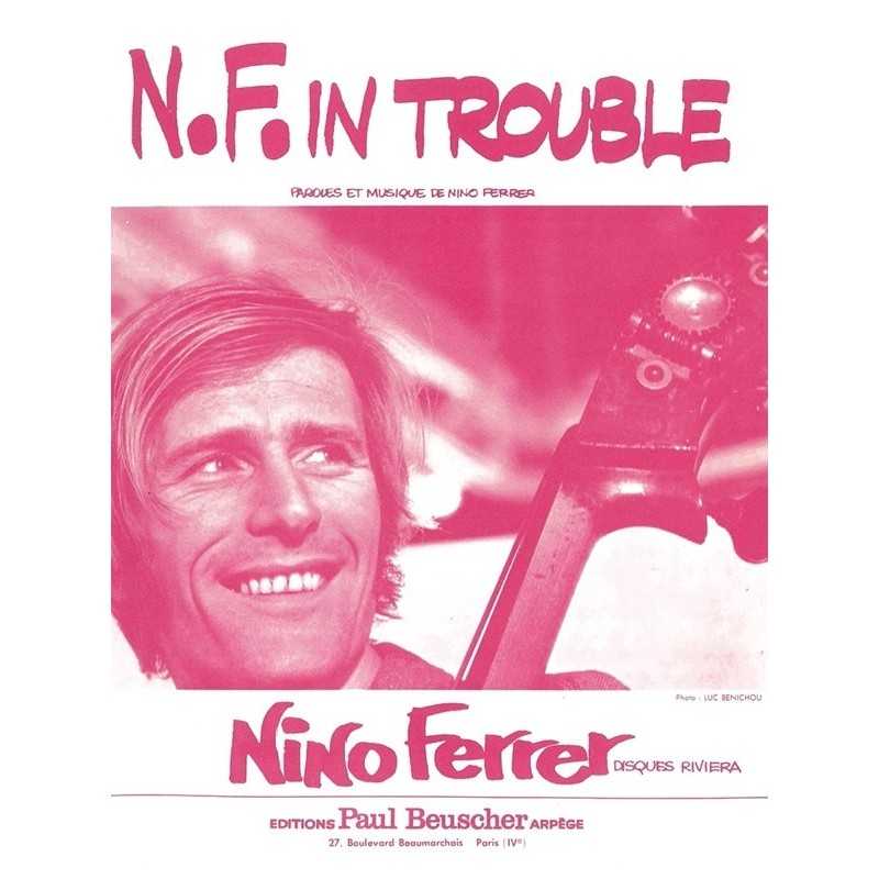Partition PDF N.F. IN TROUBLE Nino FERRER