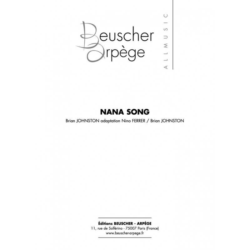 Partition PDF NANA SONG Nino FERRER