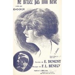 Partition PDF NE BRISEZ PAS MON RÊVE DONA