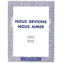 Partition PDF NOUS DEVIONS NOUS AIMER Miguel AMADOR