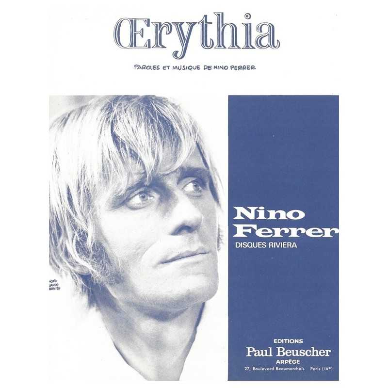 Partition PDF ŒRYTHIA Nino FERRER