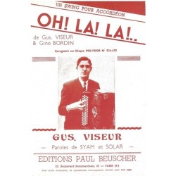 Partition PDF OH ! LA ! LA ! Gus VISEUR