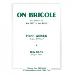 Partition PDF ON BRICOLE Henri GÉNÈS & Bob CARY