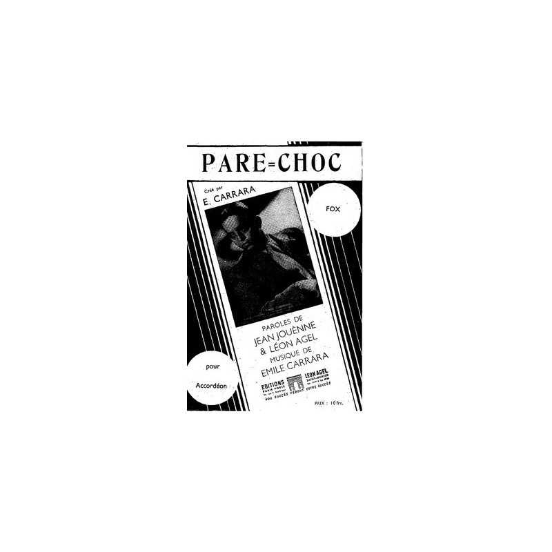 Partition PDF PARE CHOC Emile CARRARA