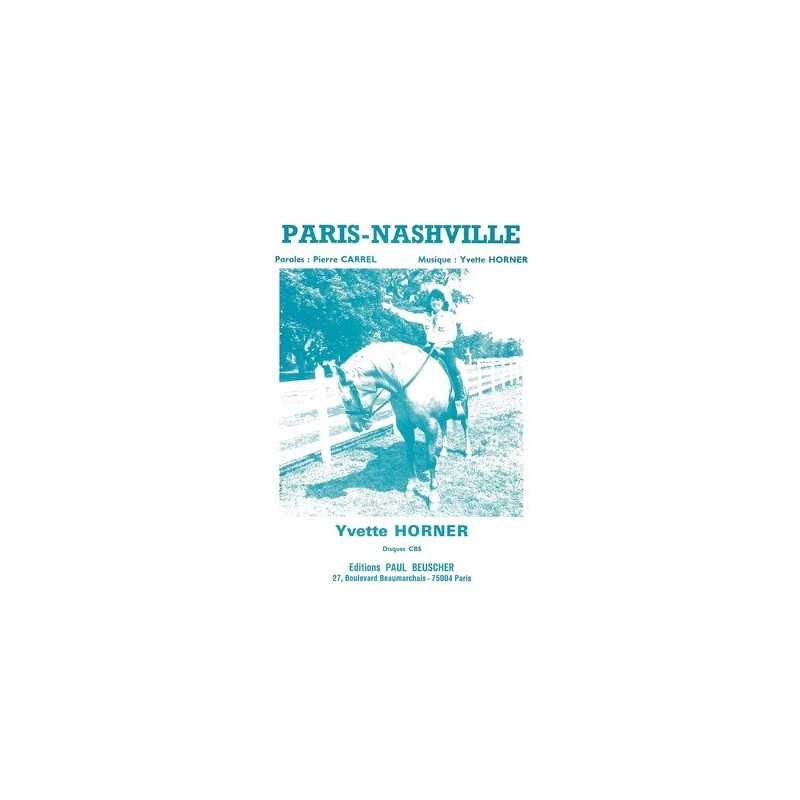 Partition PDF PARIS NASHVILLE Yvette HORNER