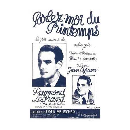 PARLEZ-MOI DU PRINTEMPS