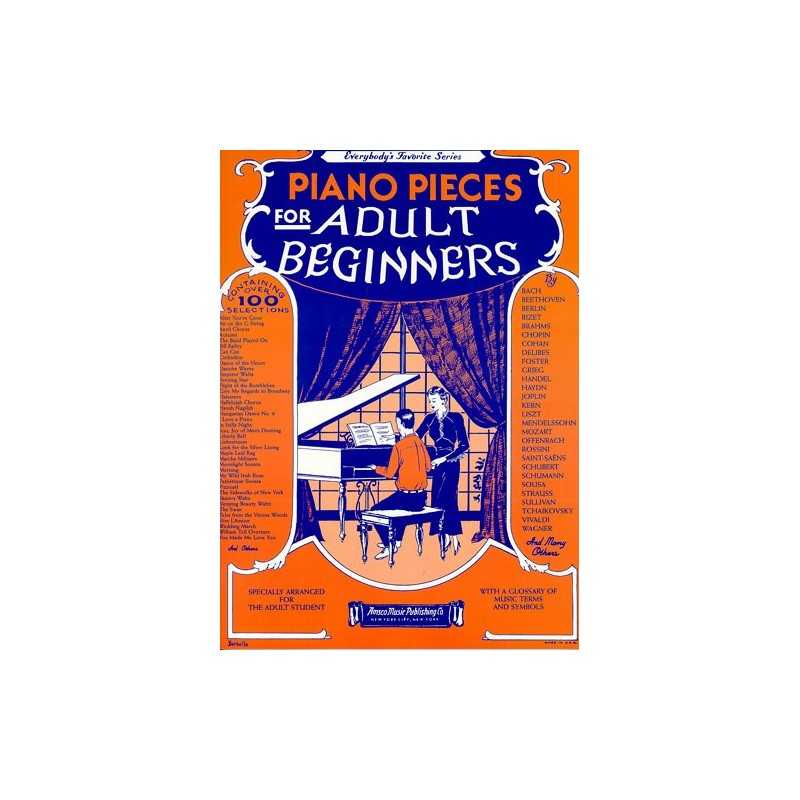 PIANO PIECES FOR ADULT BEGINNERS