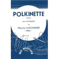 Partition PDF POLKINETTE Maurice ALEXANDER