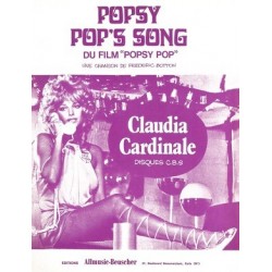 Partition PDF POPSY POP'S SONG Claudia CARDINALE