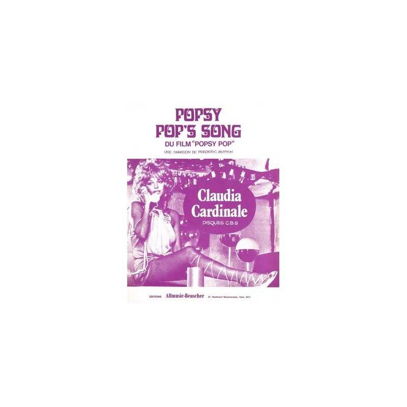 Partition PDF POPSY POP'S SONG Claudia CARDINALE