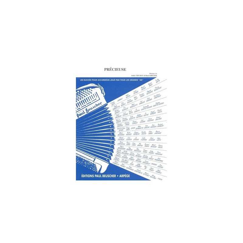 Partition PDF PRECIEUSE Les As de l'Accordéon : Marcel AZZOLA