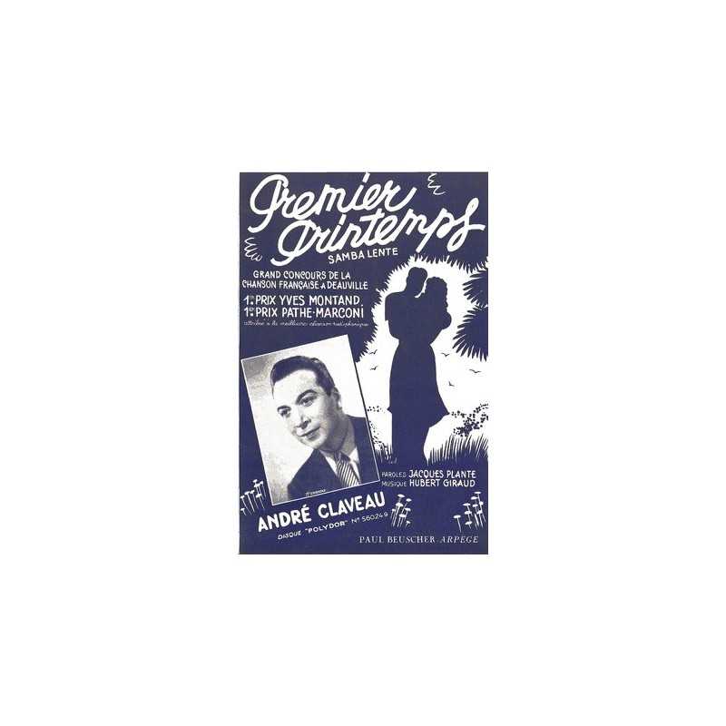 Partition PDF PREMIER PRINTEMPS André CLAVEAU