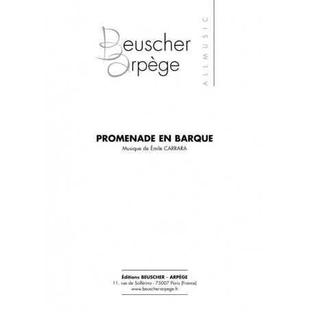PROMENADE EN BARQUE