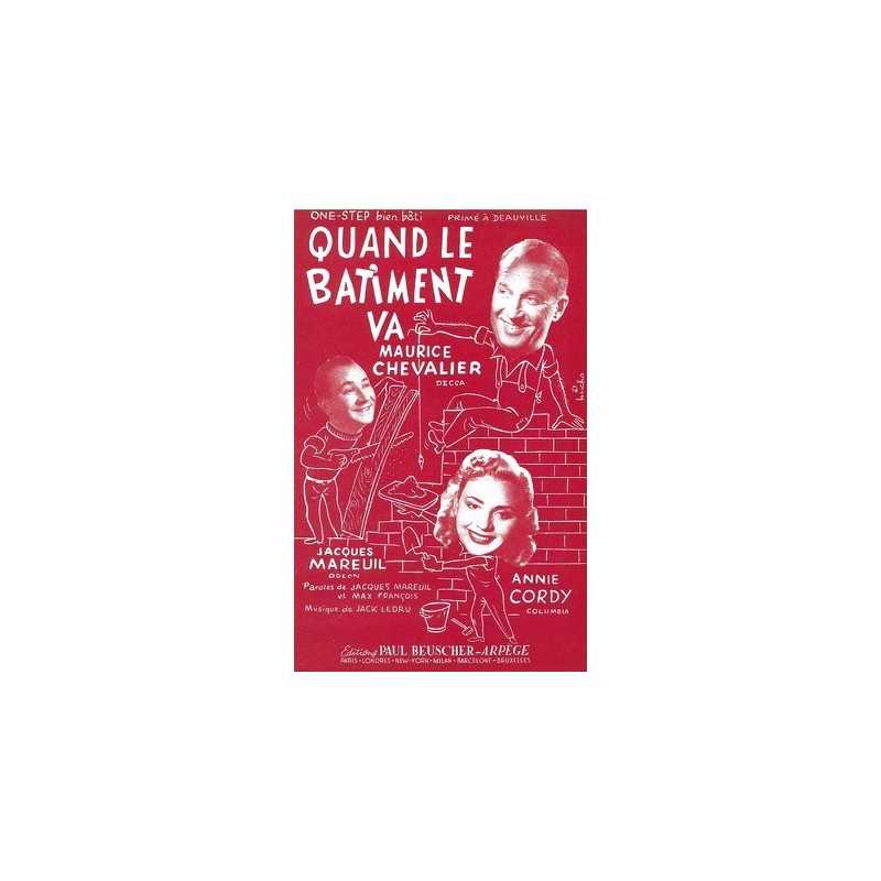 Partition PDF QUAND LE BATIMENT VA