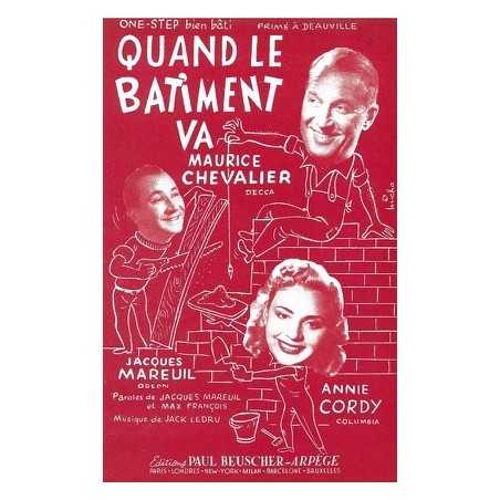 QUAND LE BATIMENT VA