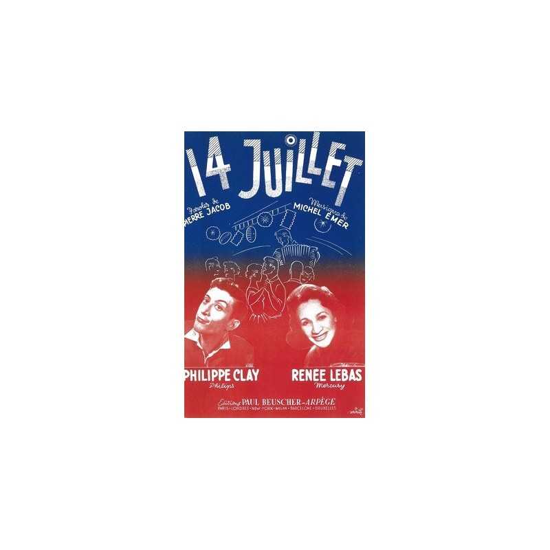 Partition PDF QUATORZE JUILLET (14 JUILLET)