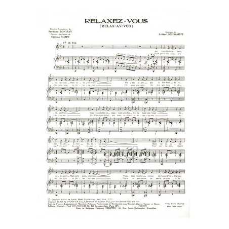 RELAXEZ-VOUS (RELAX-AY-VOO)