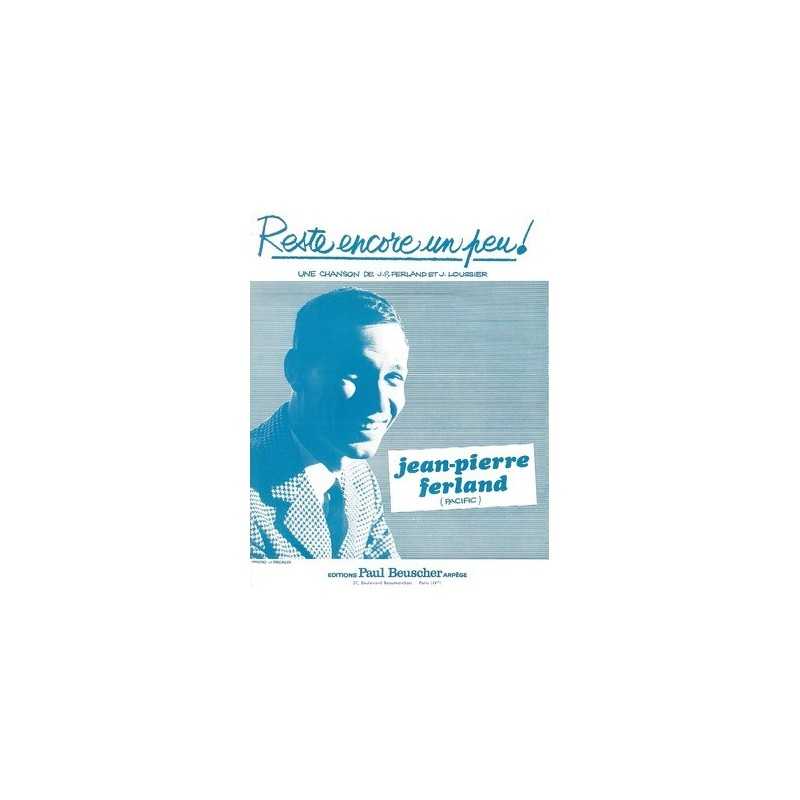 Partition PDF RESTE ENCORE UN PEU !