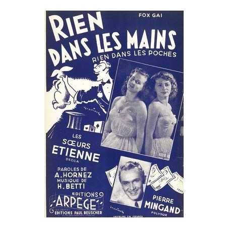 RIEN DANS LES MAINS