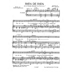 Partition PDF RIEN DE RIEN