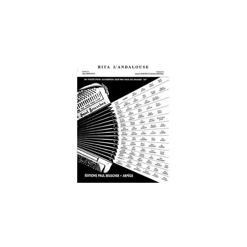 Partition PDF RITA L'ANDALOUSE