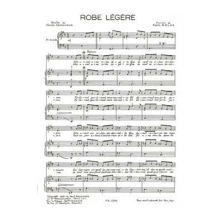 ROBE LÉGÈRE