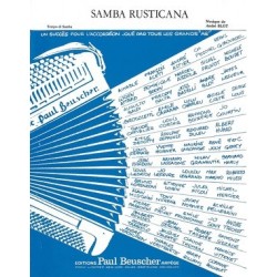 Partition PDF SAMBA RUSTICANA