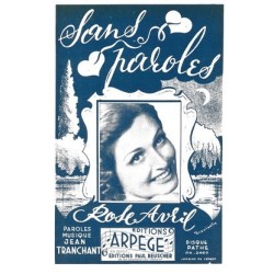 Partition PDF SANS PAROLES