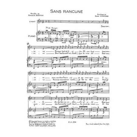 SANS RANCUNE