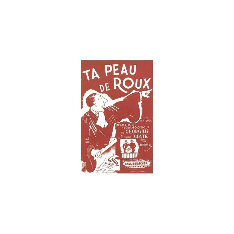 Partition PDF TA PEAU DE ROUX