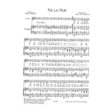 TOI LA RUE